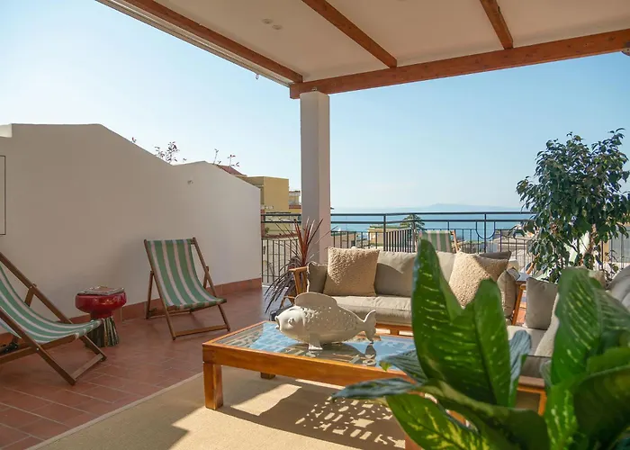 Casa Mario With Terrace And Sea View 아파트